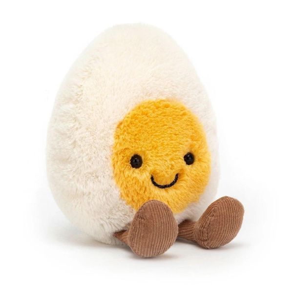 快樂 水煮蛋 jELLYCAT Amuseables Happy Boiled Egg 14 S jELLYCAT Amuseables Happy Boiled Egg