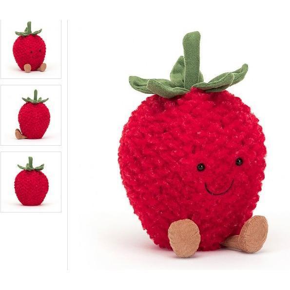 草莓 jELLYCAT Amuseables Strawberry 20 水果 jELLYCAT Amuseables Strawberry