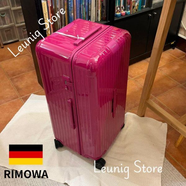 德國正品 RIMOWA GLOSS MAGENTA ESSENTIAL TRUNK PLUS 胖胖箱 冰箱 CHECK IN L CABIN 可刷卡分24期 (免運) (轉帳 回饋價折約1.8%) RIMOWA ESSENTIAL TRUNK PLUS GLOSS MAGENTA