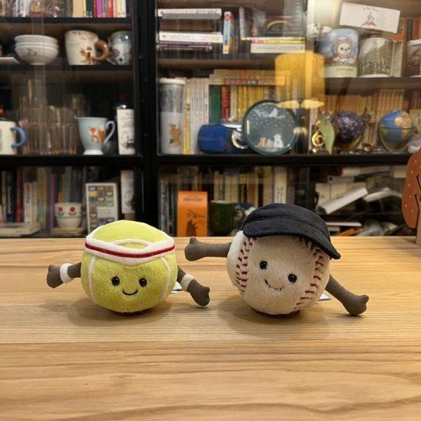 可頌 牛角麵包 鑰匙圈 掛飾 jELLYCAT Amuseables Croissant Bag Charm 16/8 (帆布束袋 刺繡加購+愛心繡另增購) jELLYCAT Amuseables Croissant Bag Charm