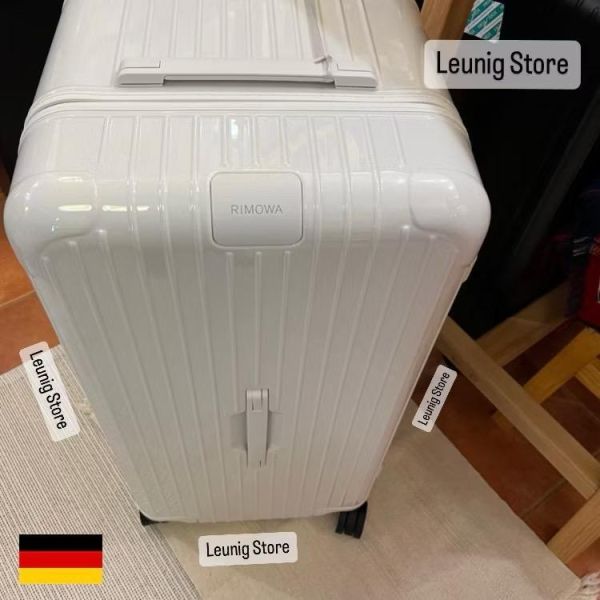 德國正品 RIMOWA 白色 ESSENTIAL TRUNK PLUS 胖胖箱 冰箱 CHECK IN L CABIN 可刷卡分24期 (免運) (轉帳 回饋價折約1.8%) RIMOWA ESSENTIAL TRUNK PLUS GLOSS WHITE