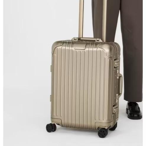 德國正品 RIMOWA 鋁鎂 系列 銀 鈦金 黑 ORIGINAL CABIN 可刷卡分24期 (免運) (轉帳 回饋價折約1.8%) 國內旅遊 出差 RIMOWA ORIGINAL CABIN