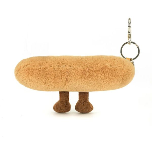 法國麵包 法國長棍麵包 鑰匙圈 掛飾 jELLYCAT Amuseables Baguette Bag Charm 15/8 法棍麵包 jELLYCAT Amuseables Baguette Bag Charm