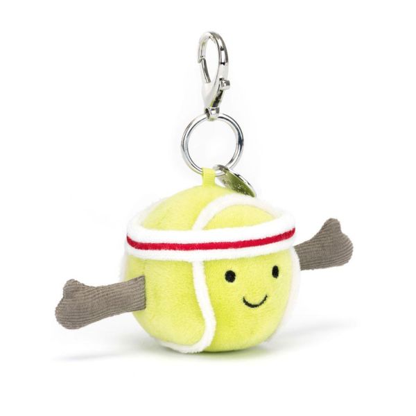 網球 鑰匙圈 掛飾 jELLYCAT Amuseables Sports Tennis Bag Charm 13/6 jELLYCAT Amuseables Sports Tennis Bag Charm