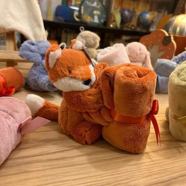 害羞 太妃糖 狗狗 小狗 方巾 飾品 墊布巾 jELLYCATjELLYCAT Bashful Toffee Puppy Soother 34 布巾 (方巾刺繡加購+愛心繡另增購) jELLYCAT Bashful Toffee Puppy Soother