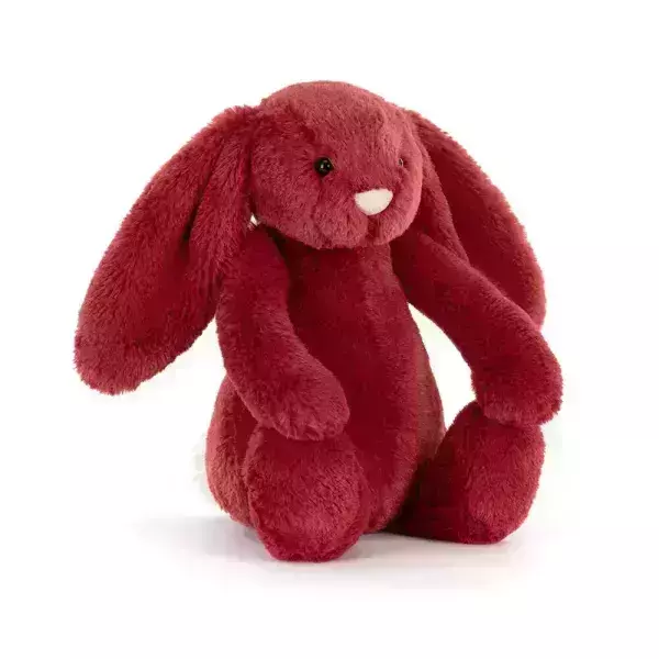 藍 聖誕兔兔 jELLYCAT Bashful Saffyre Bunny 18 (耳朵刺繡加購+愛心繡另增購) jELLYCAT Bashful Saffyre Bunny