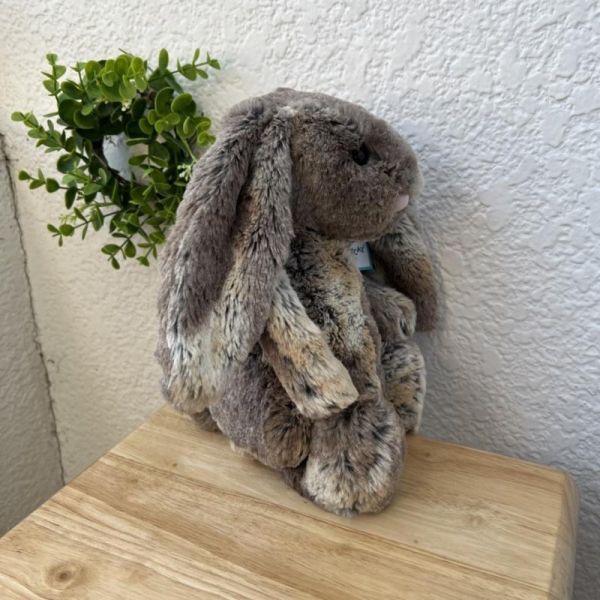 棉尾兔 jELLYCAT Bashful Cottontail Bunny 31 M (耳朵/毛衣/毛帽刺繡加購+愛心繡另增購) jELLYCAT Bashful Cottontail Bunny