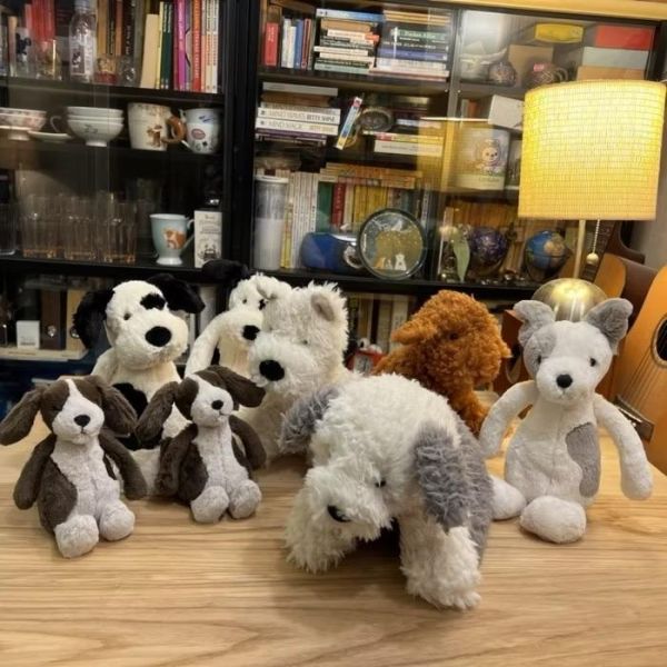 蘇格蘭犬 狗狗 jELLYCAT Munro Scottie Dog 25 M (毛衣/毛帽刺繡加購+愛心繡另增購) JELLYCAT MUNRO SCOTTIE DOG