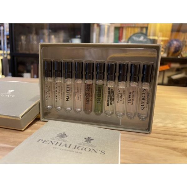 PENHALIGON’S 潘海利根 香水圖書館 獸首 SCENT LIBRARY 噴式款 2 ml X 10管 皇家橡樹 英國新鮮空運來台 PENHALIGONS PENHALIGONS SCENT LIBRARY