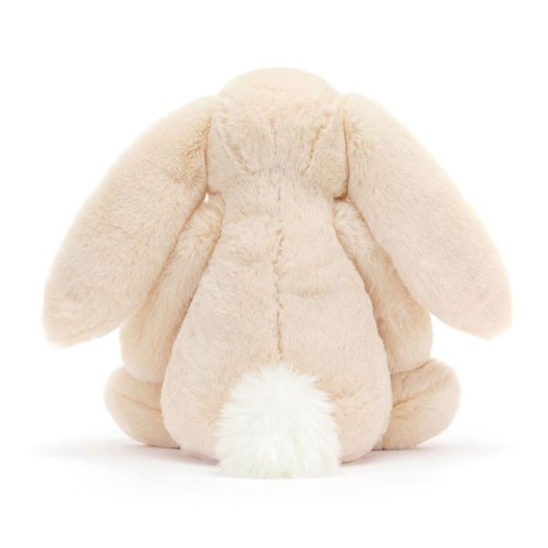 華麗款 jELLYCAT Bashful Luxe Bunny Willow 31 M (耳朵/毛衣/毛帽刺繡加購+愛心繡另增購) jELLYCAT Bashful Luxe Bunny Willow