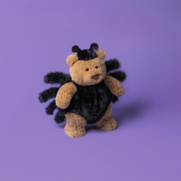 夜店 蜘蛛 熊 jELLYCAT Bartholomew Bear Spider 26 (毛衣/毛帽刺繡加購+愛心繡另增購) 熊熊 jELLYCAT Bartholomew Bear Spider