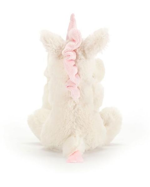 獨角獸 方巾 飾品 墊布巾 jELLYCAT Bashful Unicorn Soother 34 布巾  (方巾刺繡加購+愛心繡另增購) jELLYCAT Bashful Unicorn Soother
