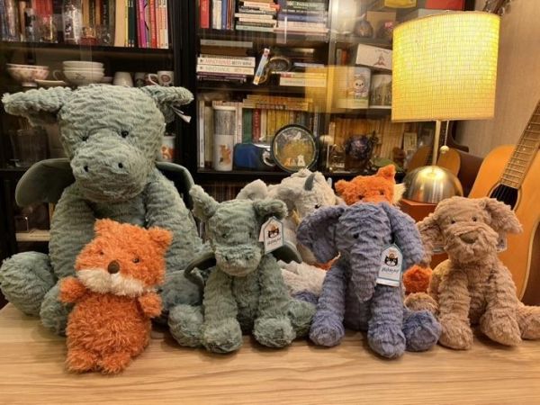 飛龍 霸王龍 翼龍 恐龍 jELLYCAT Fuddlewuddle Dragon 23 M jELLYCAT Fuddlewuddle Dragon