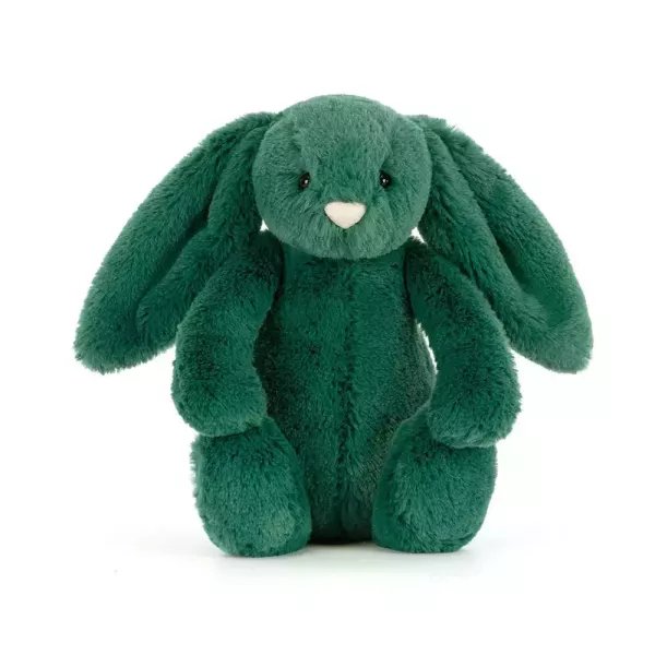 綠 聖誕兔兔 jELLYCAT Bashful Teal Bunny 18 (耳朵刺繡加購+愛心繡另增購) jELLYCAT Bashful Teal Bunny