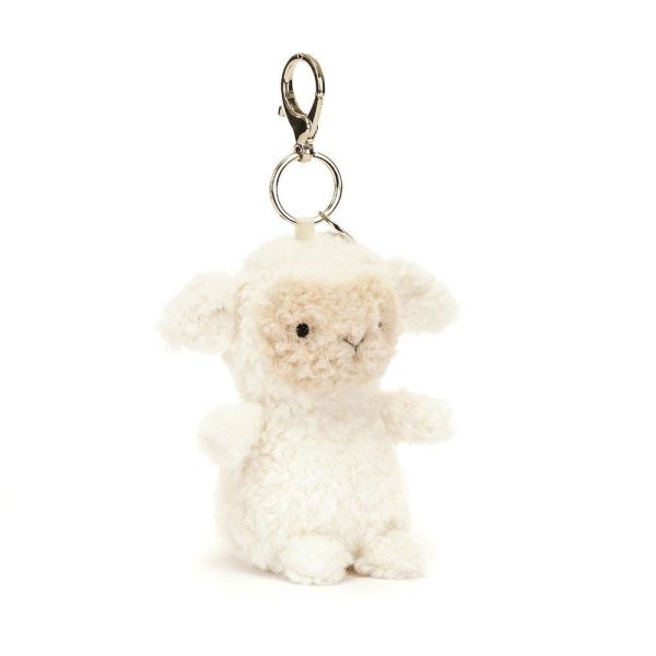 Little 綿羊 鑰匙圈 掛飾 jELLYCAT Little Lamb Bag Charm 17/11 jELLYCAT Little Lamb Bag Charm