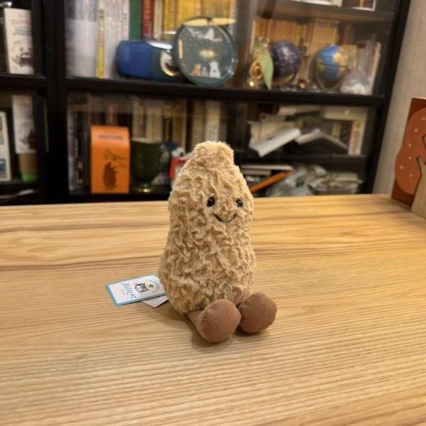 印地安 毛筆頭 冒險滑雪花生 好事花生 土豆 jELLYCAT Amuseables Peanut   15 (帆布束袋 刺繡加購+愛心繡另增購) jELLYCAT Amuseables Peanut Apres Ski