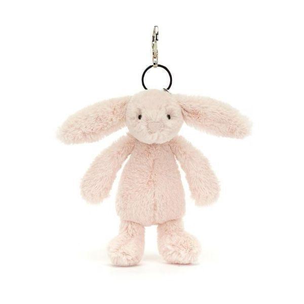 銀 灰 兔兔 鑰匙圈 掛飾 jELLYCAT Bashful Silver  Bunny Bag Charm 18/13 (耳朵刺繡加購) jELLYCAT Bashful Silver  Bunny Bag Charm
