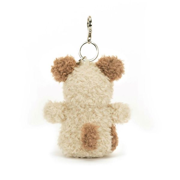 LITTLE 狗狗 鑰匙圈 掛飾 jELLYCAT Little Pup Bag Charm  17/11 (帆布束袋 刺繡加購+愛心繡另增購) JELLYCAT LITTLE PUP BAG CHARM
