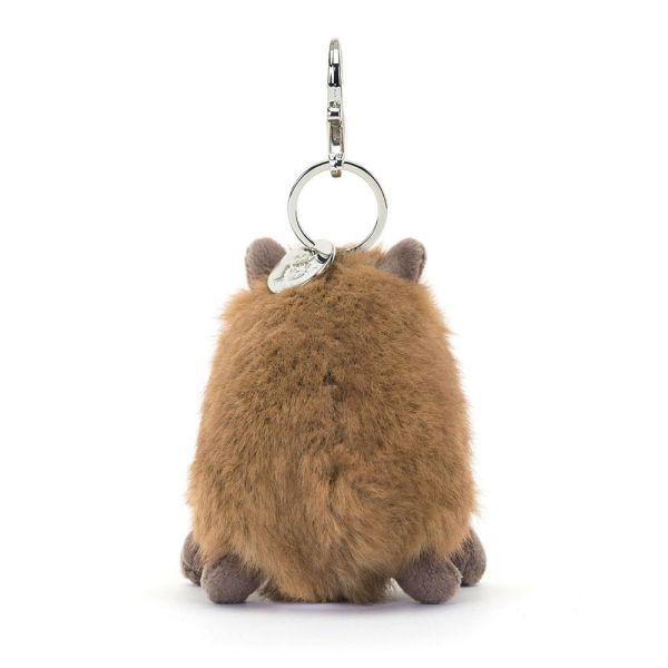 水豚君 鑰匙圈 掛飾 jELLYCAT Clyde Capybara Bag Charm 14/8 jELLYCAT Clyde Capybara Bag Charm