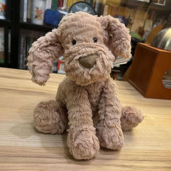 波浪毛 狗狗 jELLYCAT Fuddlewuddle Puppy 23 (毛衣/毛帽刺繡加購+愛心繡另增購) jELLYCAT Fuddlewuddle Puppy