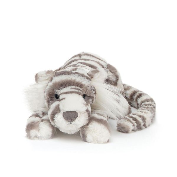 藍眼雪虎 jELLYCAT Sacha Snow Tiger 21 Little JELLYCAT SACHA SNOW TIGER