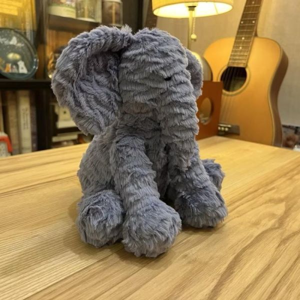 波浪毛 大象 jELLYCAT Fuddlewuddle Elephant M (耳朵/毛衣/毛帽刺繡加購+愛心繡另增購) jELLYCAT Fuddlewuddle Elephant