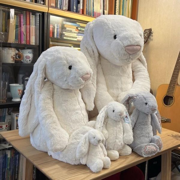 奶油白 jELLYCAT Bashful Cream Bunny 31 M (耳朵/毛衣/毛帽刺繡加購+愛心繡另增購) jELLYCAT Bashful Cream Bunny