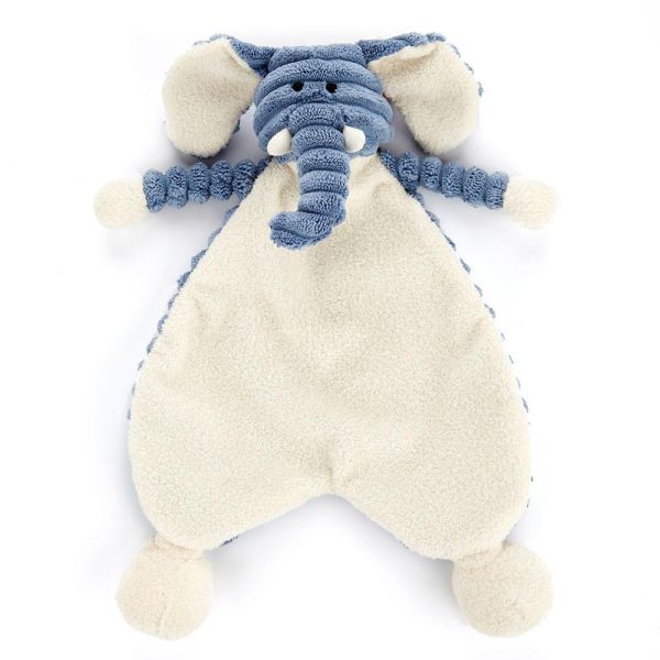 小象 大象 jELLYCAT Cordy Roy Elephant Comforter 25 布巾 jELLYCAT Cordy Roy Elephant Comforter