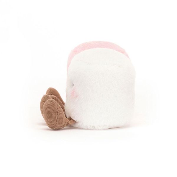 兩相好 好夥伴 棉花糖 鑰匙圈 掛飾 jELLYCAT Amuseables Pair of Marshmallows Bag Charm 15/9 烤棉花糖 情人節的最佳禮物 jELLYCAT Amuseables Pair of Marshmallows Bag Charm