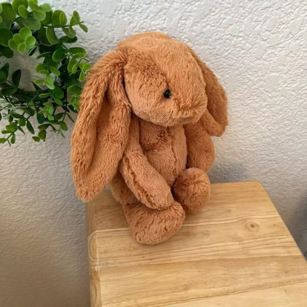 金黃色 jELLYCAT Bashful Golden Bunny 18 S (耳朵刺繡加購+愛心繡另增購) JELLYCAT BASHFUL GOLDEN BUNNY