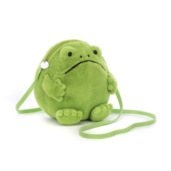 雨蛙 包包 jELLYCAT Ricky Rain Frog Bag 17 斜背包 肩包 青蛙 jELLYCAT Ricky Rain Frog Bag
