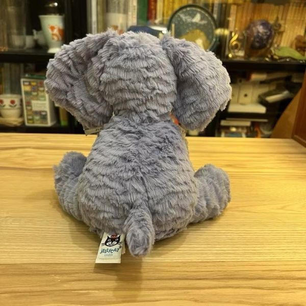 波浪毛 大象 jELLYCAT Fuddlewuddle Elephant M (耳朵/毛衣/毛帽刺繡加購+愛心繡另增購) jELLYCAT Fuddlewuddle Elephant