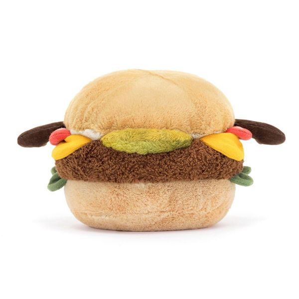 漢堡 jELLYCAT Burger, Amuseables 12 JELLYCAT BURGER AMUSEABLES