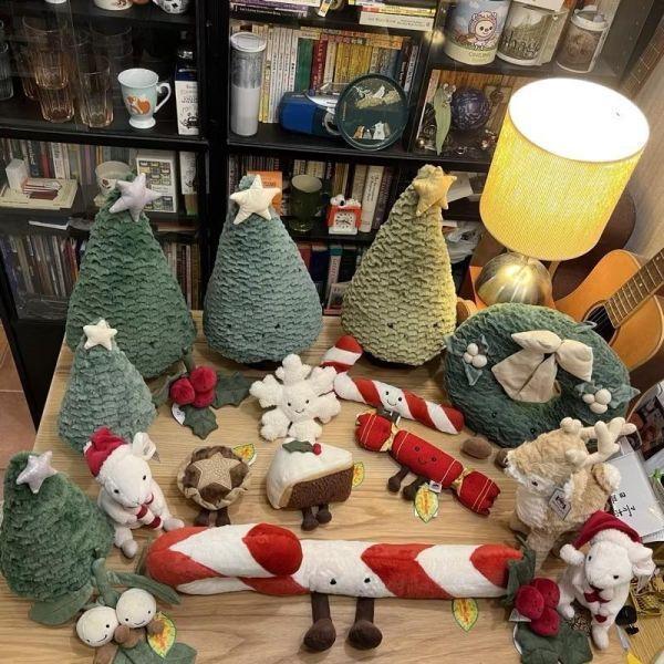 92公分 聖誕樹 雲杉 雪白星 jELLYCAT Amuseable Blue Spruce Christmas Tree 92 RB jELLYCAT Amuseable Blue Spruce Christmas Tree