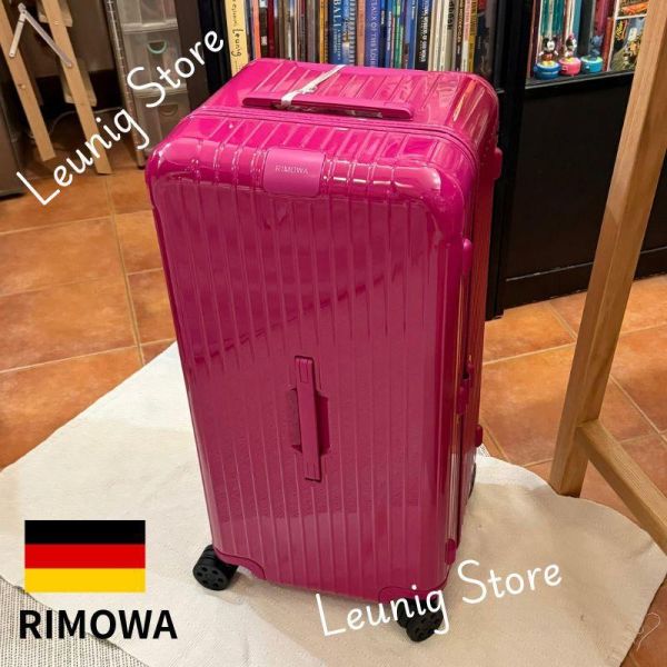 德國正品 RIMOWA GLOSS MAGENTA ESSENTIAL TRUNK PLUS 胖胖箱 冰箱 CHECK IN L CABIN 可刷卡分24期 (免運) (轉帳 回饋價折約1.8%) RIMOWA ESSENTIAL TRUNK PLUS GLOSS MAGENTA
