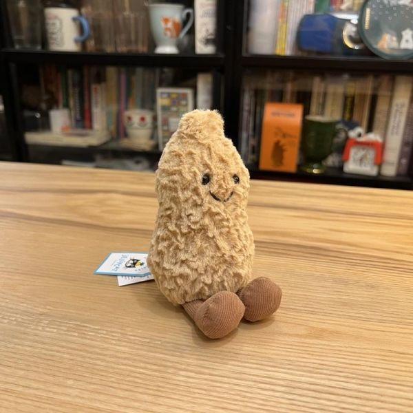 印地安 毛筆頭 冒險滑雪花生 好事花生 土豆 jELLYCAT Amuseables Peanut   15 (帆布束袋 刺繡加購+愛心繡另增購) jELLYCAT Amuseables Peanut Apres Ski