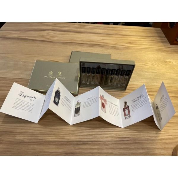 PENHALIGON’S 潘海利根 香水圖書館 獸首 SCENT LIBRARY 噴式款 2 ml X 10管 皇家橡樹 英國新鮮空運來台 PENHALIGONS PENHALIGONS SCENT LIBRARY