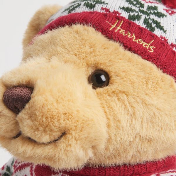 2026 年款 HARRODS 熊 聖誕熊 年度熊 耶誕熊 跨年熊 泰迪熊 HARRODS Christmas Bear 2026 30.5 (毛衣刺繡加購+愛心繡另增購) 紀念熊 HARRODS Christmas Bear 2026