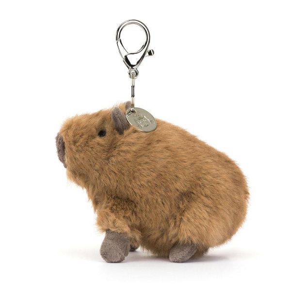 水豚君 鑰匙圈 掛飾 jELLYCAT Clyde Capybara Bag Charm 14/8 jELLYCAT Clyde Capybara Bag Charm