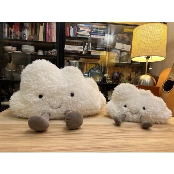 晴天雲 jELLYCAT Amuseables Cloud 27 白雲 晴空雲 抱枕 靠枕 雲朵 jELLYCAT Amuseables Cloud