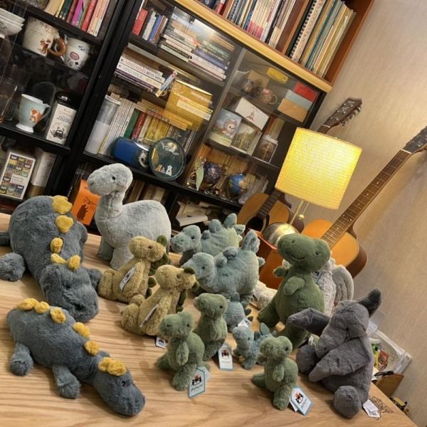 劍龍 恐龍 jELLYCAT Bashful Dino 31 jELLYCAT Bashful Dino