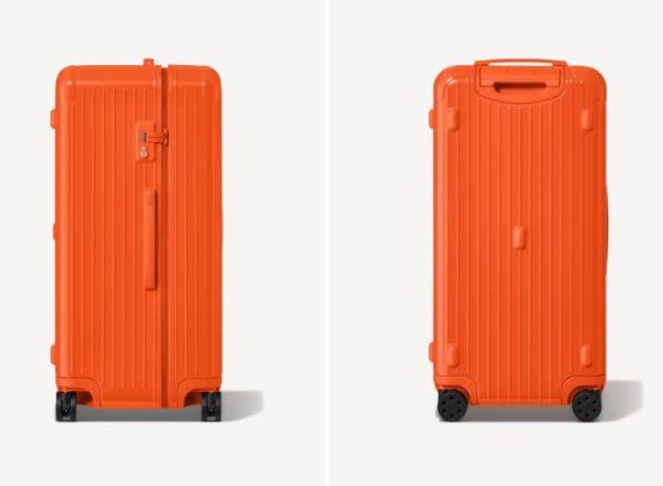 德國正品 RIMOWA 橘色 GLOSS ORANGE ESSENTIAL TRUNK PLUS 胖胖箱 冰箱 CHECK IN M CABIN 可刷卡分24期 (免運) (轉帳 回饋價折約1.8%) RIMOWA ESSENTIAL TRUNK PLUS GLOSS ORANGE
