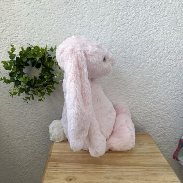 粉兔兔 jELLYCAT Bashful Pink Bunny 31 M (耳朵/毛衣/毛帽刺繡加購+愛心繡另增購) JELLYCAT BASHFUL PINK BUNNY