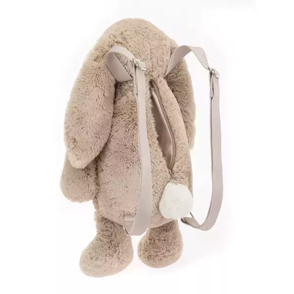 SMUDGE 兔兔 包包 可調節式 背帶 背包 jELLYCAT Bashful Bunny Beige Backpack 44 (耳朵刺繡加購+愛心繡另增購) jELLYCAT Bashful Bunny Beige Backpack