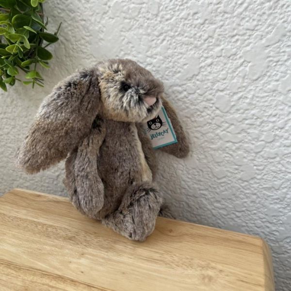 棉尾兔 jELLYCAT Bashful Cottontail Bunny 31 M (耳朵/毛衣/毛帽刺繡加購+愛心繡另增購) jELLYCAT Bashful Cottontail Bunny