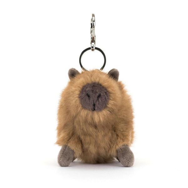 水豚君 鑰匙圈 掛飾 jELLYCAT Clyde Capybara Bag Charm 14/8 jELLYCAT Clyde Capybara Bag Charm