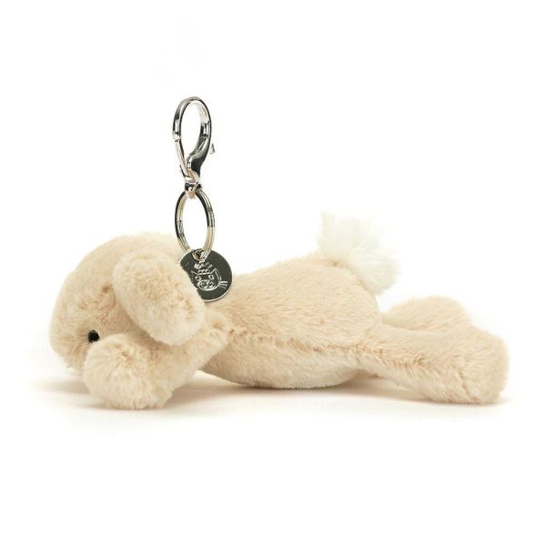 SMUDGE 兔兔 鑰匙圈 掛飾 jELLYCAT Smudge Rabbit Bag Charm 16 (耳朵刺繡加購) 兔子 兔 jELLYCAT Smudge Rabbit Bag Charm
