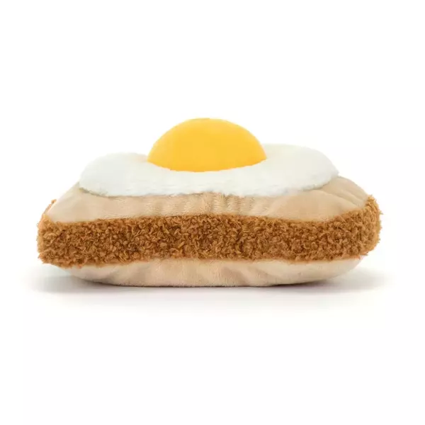 絨毛鞋 吐司蛋 荷包蛋 吐司 jELLYCAT Amuseables Egglantine Egg On Toast 16 蛋 水煮蛋 jELLYCAT Amuseables Egglantine Egg On Toast