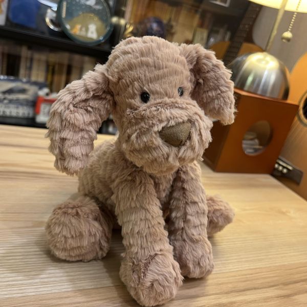 波浪毛 狗狗 jELLYCAT Fuddlewuddle Puppy 23 (毛衣/毛帽刺繡加購+愛心繡另增購) jELLYCAT Fuddlewuddle Puppy