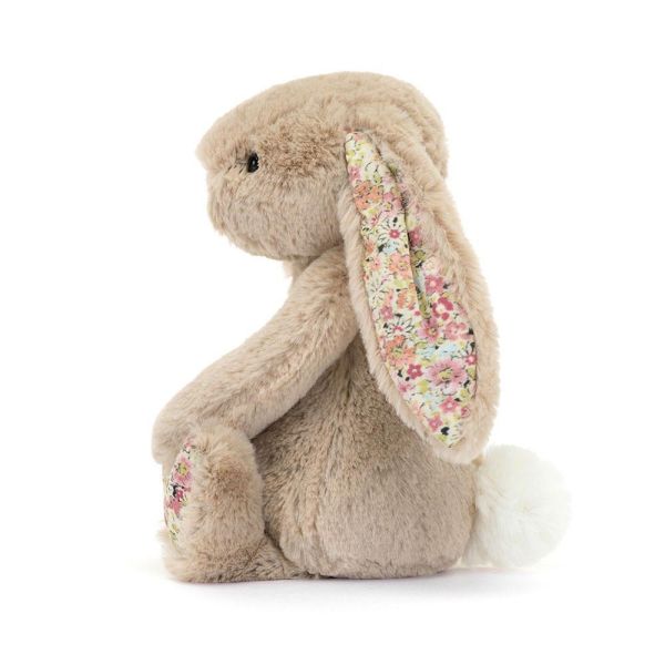 碎花米兔兔 jELLYCAT Blossom Bea Beige Bunny 18 (耳朵刺繡加購+愛心繡另增購) jELLYCAT Blossom Bea Beige Bunny